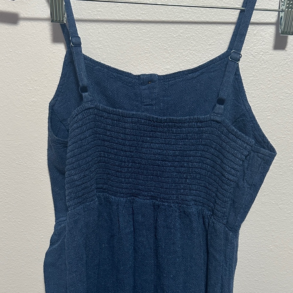 Old Navy Blue Denim style Midi Dress - Picture 7 of 7
